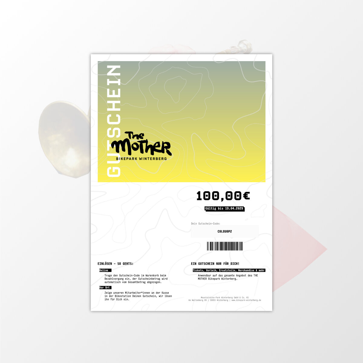 Digitaler Gutschein FIX 100 &euro;