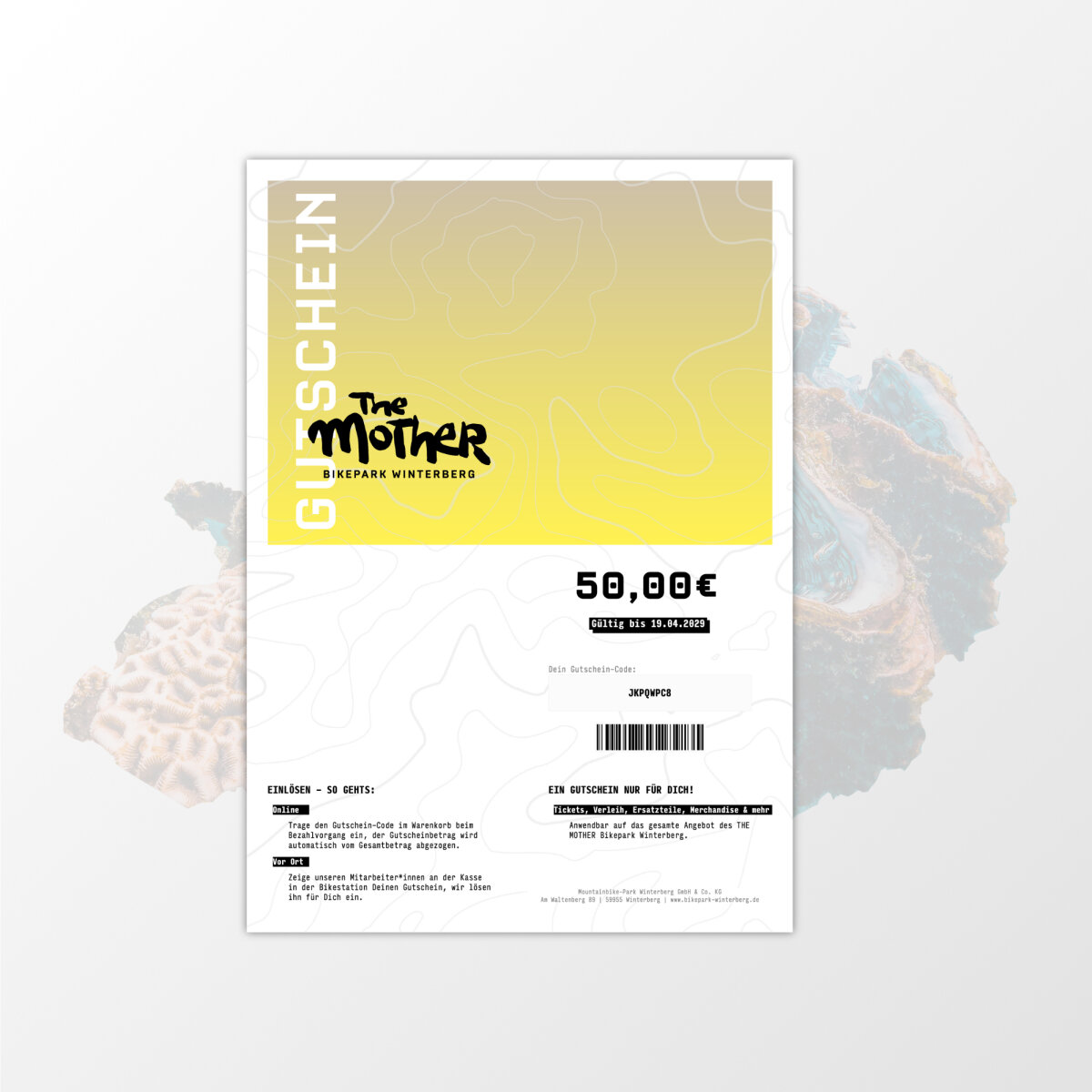 Digitaler Gutschein FIX 50 &euro;